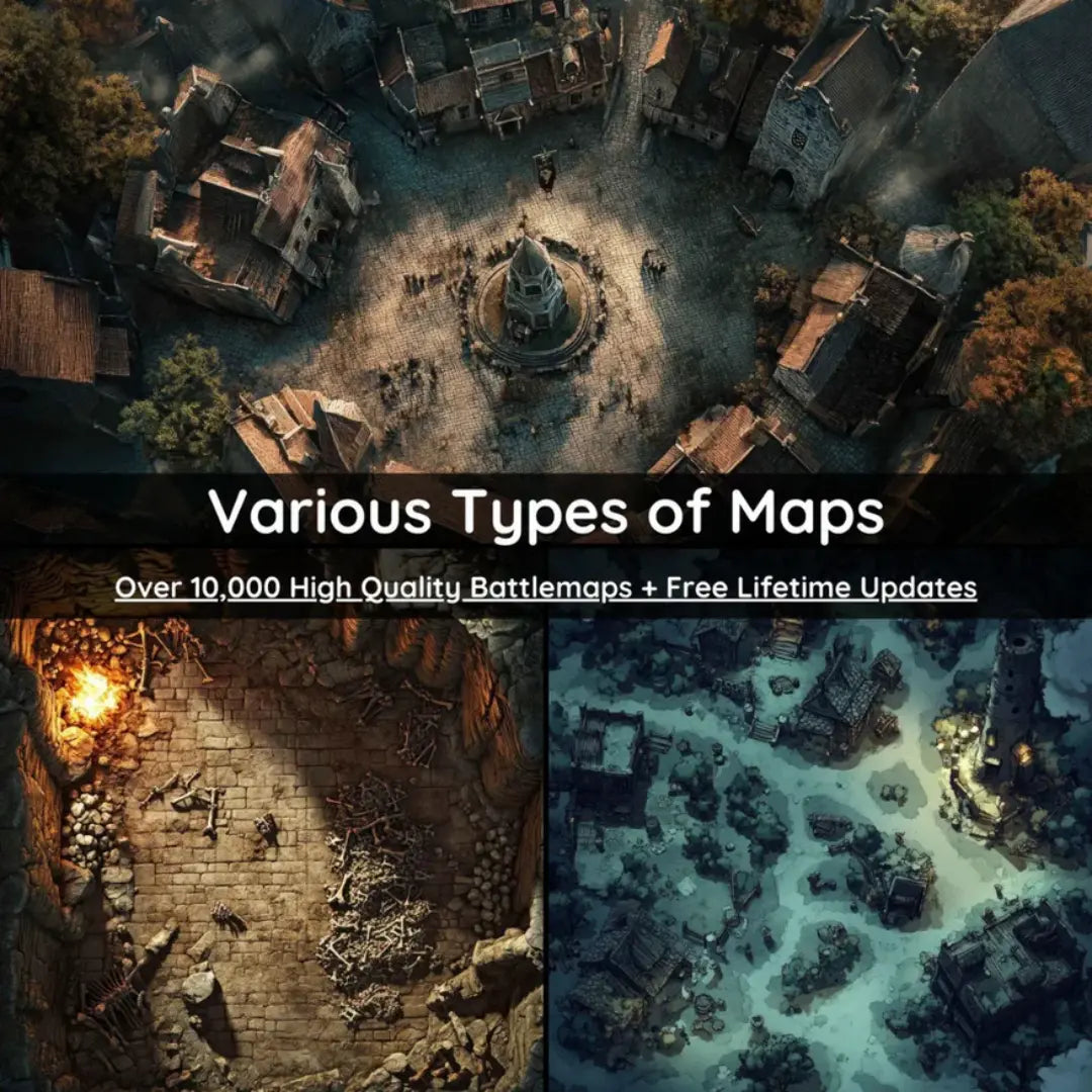 Ultimate RPG Maps Bundle — 10,000+ Ready to Play Designs